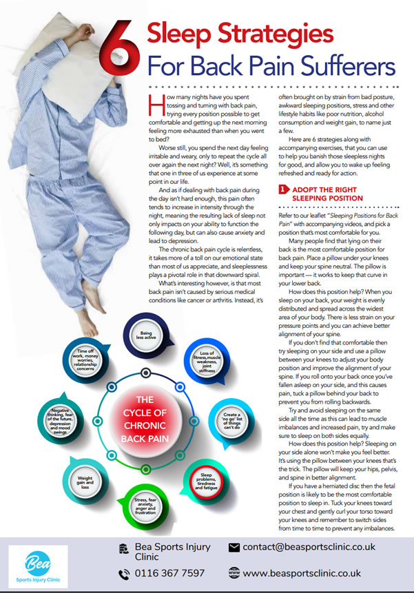 6 Six Sleep Strategies