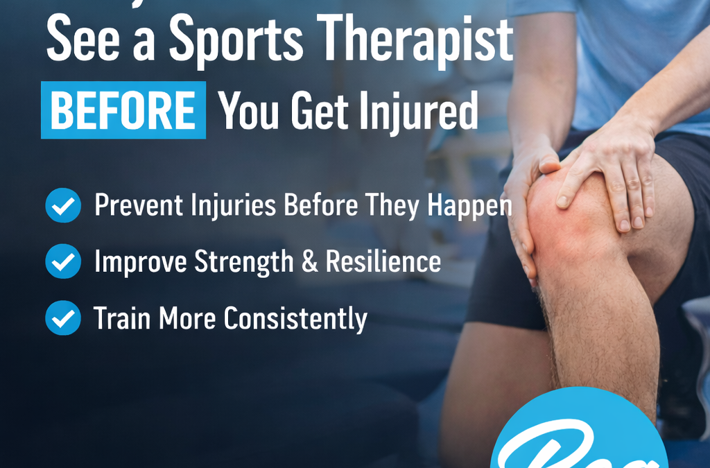 Why You Should See a Sports Therapist