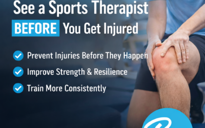 Why You Should See a Sports Therapist